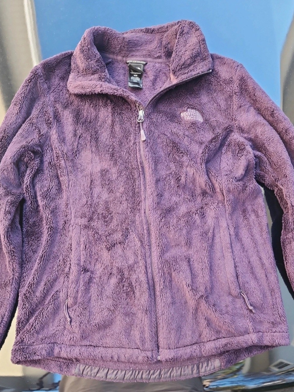 The North Face Osito Fleece Jacket Purple Medium